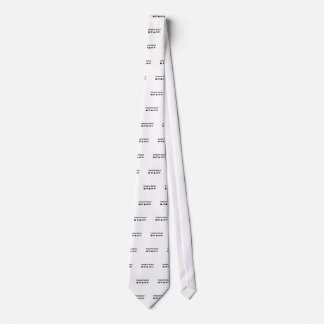 Corbata Toronto Beach Iconos Monotone Black
