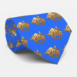 Corbata Toros de equipo Mascot de fútbol Necktie