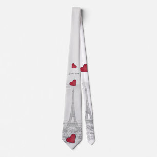 Corbata Torre Eiffel Vintage - J'aime Paris