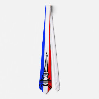 Corbata Torre Eiffel y Bandera de Francia