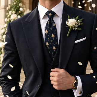 Corbata Torta de Boda Old Money Confeti Lanzamiento Azul M