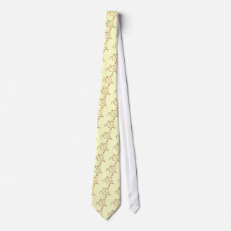 Corbata tortuga dorada