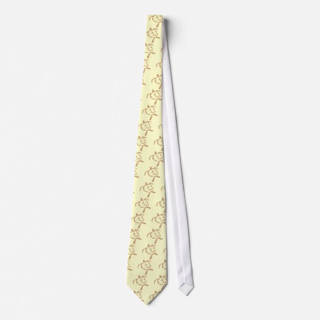 Corbata tortuga dorada (Anverso)