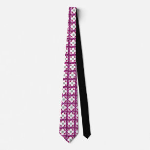 Corbata Tourmaline Rosa Diamond Art, Rosa