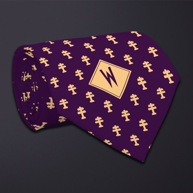 Corbata Trabajador de líneas de Purple Electric Co (Subido por el creador)