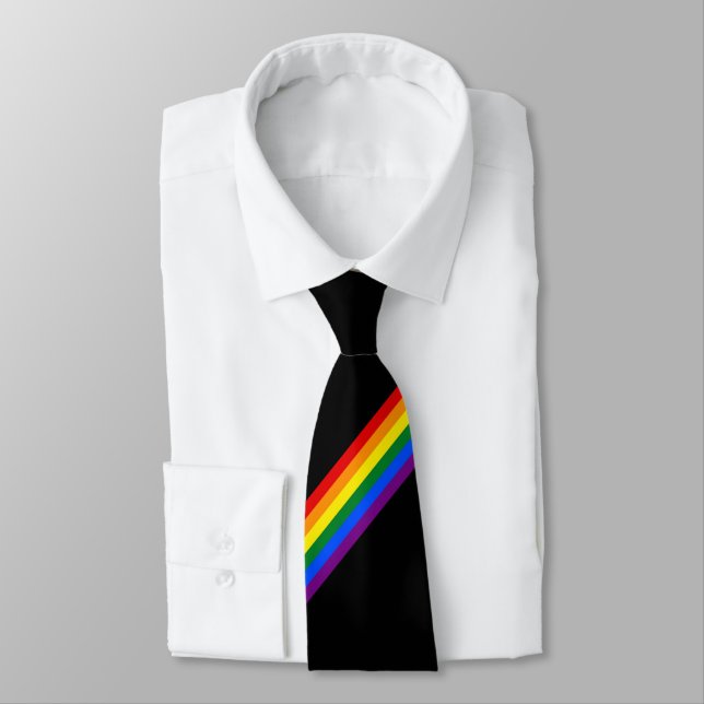 Corbata Trabajo de oficina de negocios del orgullo gay de (Atado)