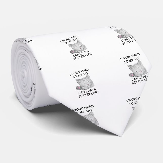 Corbata Trabajo duro (Enrollado)