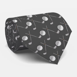 Corbata Trabajo, graduación, cumpleaños de Gray Golf Lover