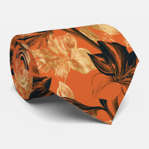 Corbata Traje de negocios para padrinos con estampado de a