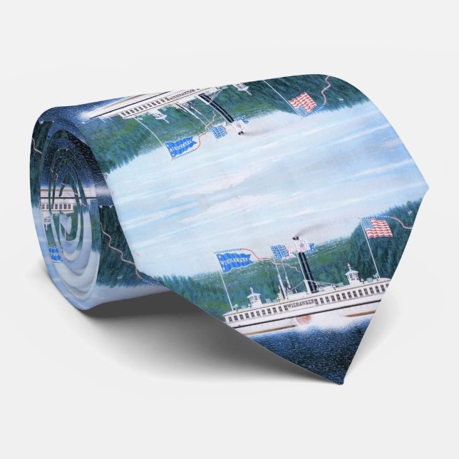 Corbata Transbordador de vapor Wiehawken 1868 (Enrollado)