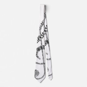 Corbata Treble Clef