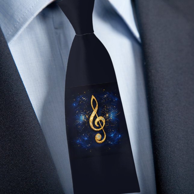 Corbata Treble Clef Necktie (Subido por el creador)