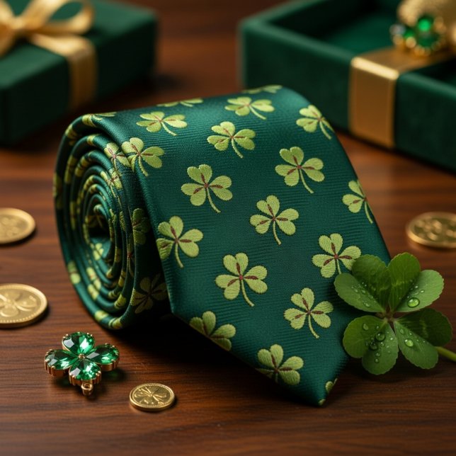 Corbata Trébol Forest Green (Subido por el creador)