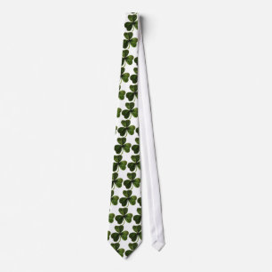 Corbata Tréboles verdes 3-Leaf