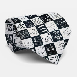 Corbata Treinta, Abstracción Biomórfica - Kandinsky