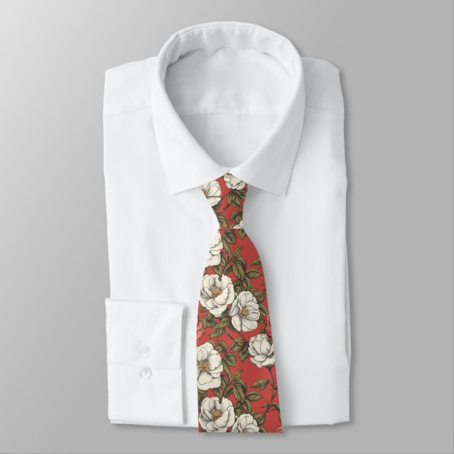 Corbata Trendy Groomsmen Gift Rose (Atado)