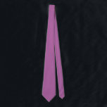 Corbata Trendy Groomsmen Orchid Neck Tie<br><div class="desc">Elegante corbata de cuello de los groomsmen hecho en una moderna morada de orquídeas sólidas. Personalizar para agregar un monograma grande o cualquier texto que desee.</div>