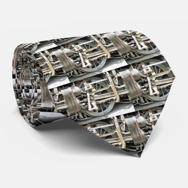 CORBATA TRENES DE VAPOR (Enrollado)