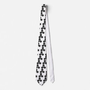 Corbata Tres abanicos chinos