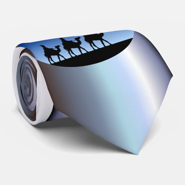 Corbata Tres hombres sabios - regalo de unos de los reyes (Enrollado)