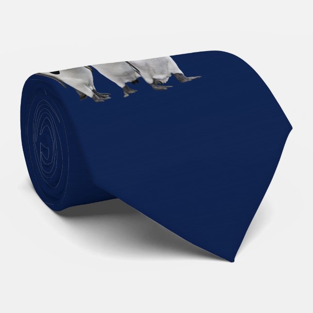 Corbata Tres reyes Tie Double Sided (marina de guerra) (Enrollado)