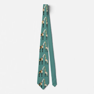 Corbata Triángulos geométricos Giraffe Tie