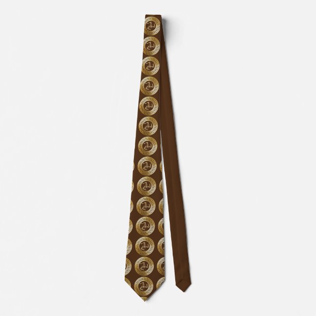 Corbata Trinacria Sicilian Neck Tie (Anverso)