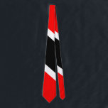 Corbata Trinidad and Tobago<br><div class="desc">Este producto de la tienda de la materia de Trini ofrece la bandera nacional roja, blanca y negra de Trinidad y de Trinidad y Tobago. ¡También visite nuestro homepage de las tiendas para ver otras imágenes y gráficos frescos y emocionantes de Trini creados apenas para usted! La bandera de Trinidad...</div>