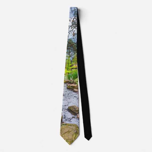 Corbata Triturador de creek primavera (Anverso)