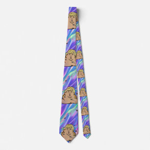 Corbata trompa de volcado de holograma