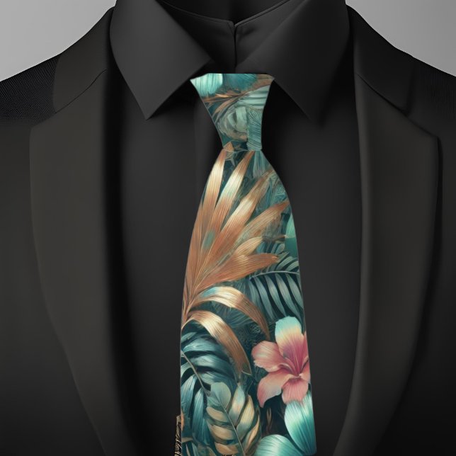 Corbata Tropical Elegancia (Subido por el creador)