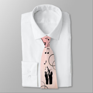 Corbata Trumpet Section Jazz Music Naranja Rust
