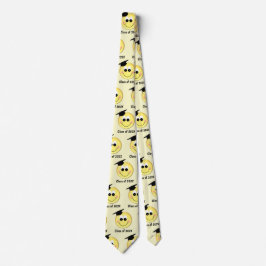 Corbata Tu Grado De Año Feliz Cara Con El Límite De Gradua