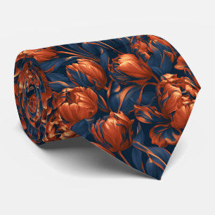 Corbata Tulip Floral Aniversario Minimalista Boda 