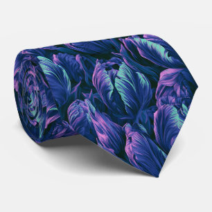 Corbata Tulipán Floral Aniversario Profesional