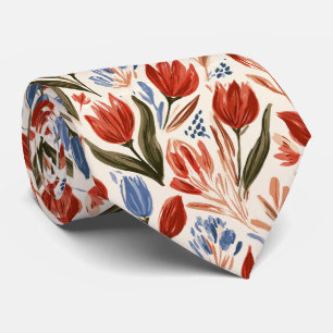 Corbata Tulipán Floral Padrino de Boda Otoño