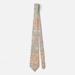 Corbata Tulipán Silvestre Floral Diseño de William Morris