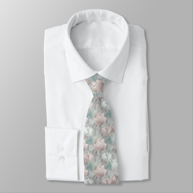 Corbata tulipanes 3d (Atado)