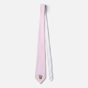 Corbata Tulips Pastel Rosa