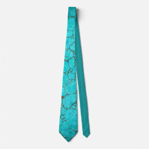 Corbata turquesa