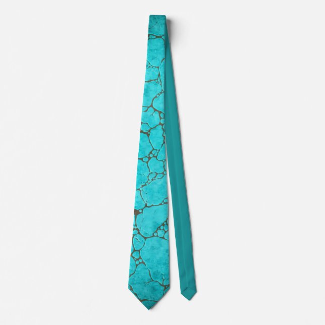 Corbata turquesa (Anverso)