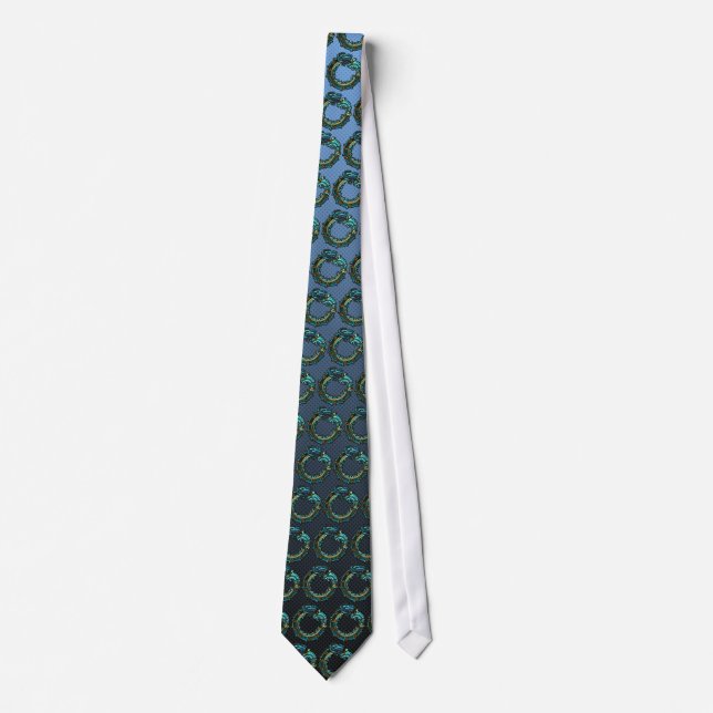 Corbata Turquoise Quetzalcoatl (Anverso)