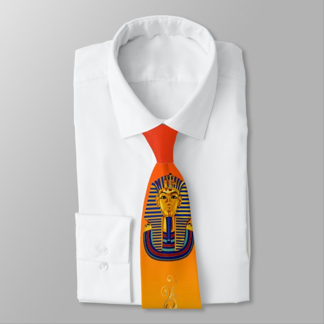 Corbata Tutankhamun ت・ن آ خ・ن Neck Tie (Atado)