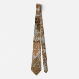 Corbata Twilight Sunset Brocade Neck Tie