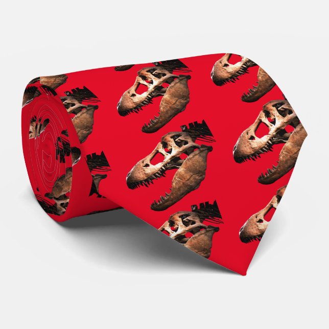 Corbata Tyrannosaurus rex (Enrollado)