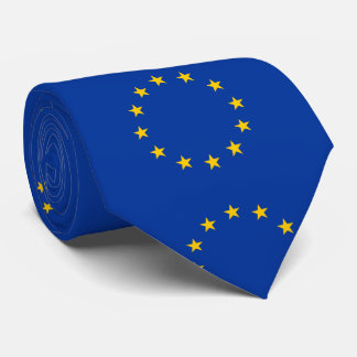 Corbata UE - Permanece - la bandera de unión europea