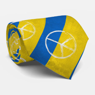 CORBATA UKRAINE PEACE NECK TIE