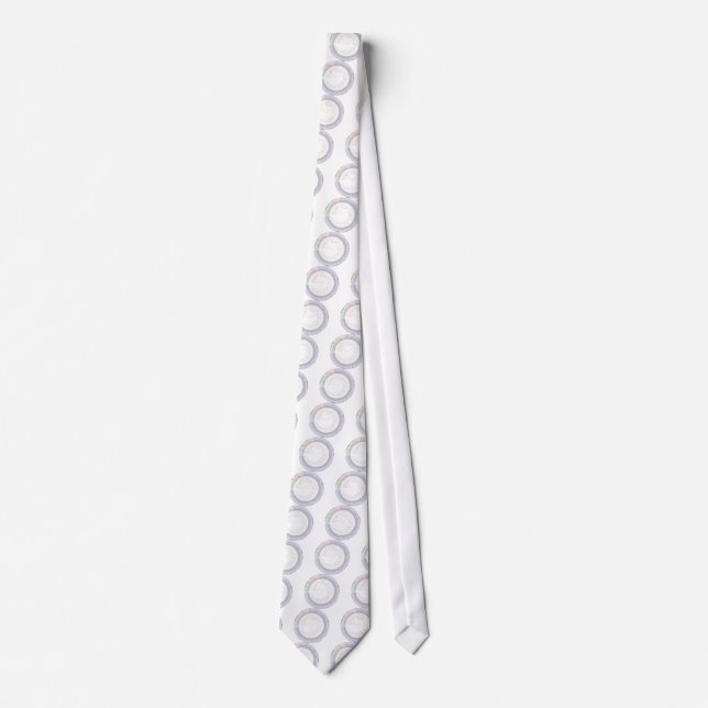 Corbata Un árbol de la vida filogenético (Anverso)