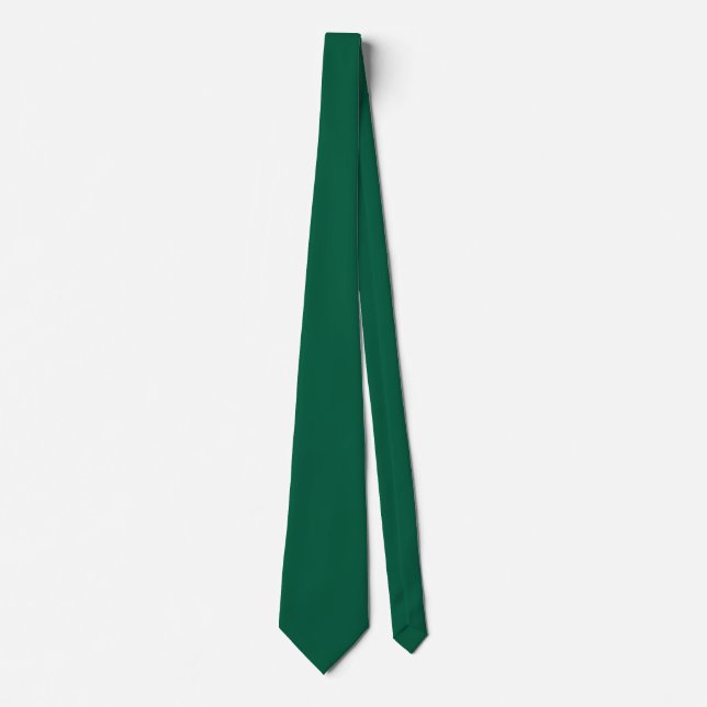 Corbata Un fondo texturizado verde oscuro sólido (Anverso)