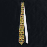 Corbata Un gran milagro<br><div class="desc">(productos múltiples seleccionados) 4 dreidels se presentan para deletrear (en hebreo) un gran milagro sucedieron aquí. un rojo,  azul,  verde y amarillo en un fondo amarillo.</div>